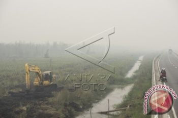 Pembangunan Bloking Kanal Di Tumbang Nusa Lancar