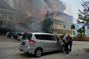 Kerugian Kebakaran Mapolda Jateng Capai Rp37 Miliar
