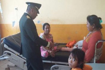 Danrem 174/ATW anjangsana ke RSUD Merauke