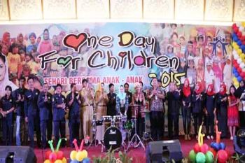 Ketua PKK Lampung Luncurkan Gerakan Peduli Anak 