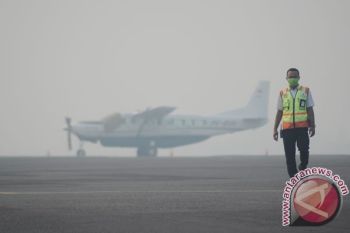 Presiden Batal ke Jambi karena Pesawat tak Bisa Mendarat Terhalang Asap