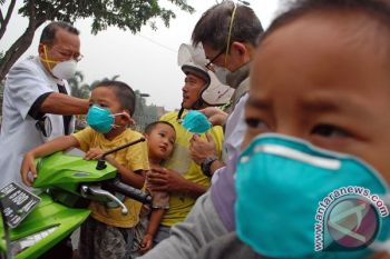 18 Bayi di Kuantan Riau Dirawat intensif Akibat Terpapar Berat Asap