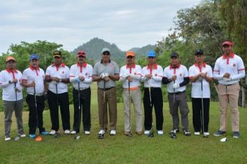 Puluhan pegolf ramaikan turnamen Kodam Cenderawasih