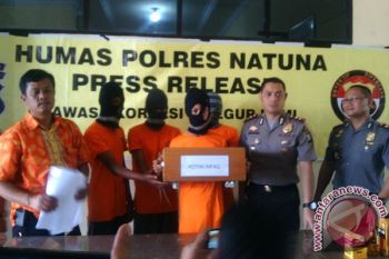 Empat Remaja Natuna Diduga Curi Kotak Amal