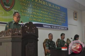 Koperasi Das Barito Dibekali Diklat Penembangan UMK