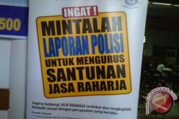  Butuhkan Waktu Dua Jam Jasa Raharja Bisa Bayar Santunan
