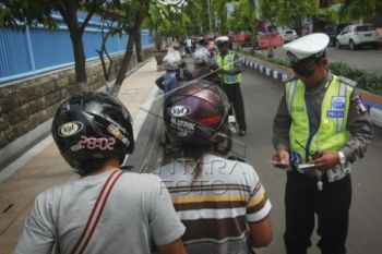  Polres Batang Jaring Ratusan Kendaraan