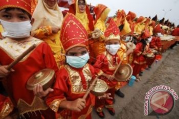 Padang Pecahkan Rekor MURI Talempong Pacik Terbanyak