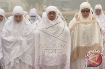 Mensos Shalat Istisqa di Katingan