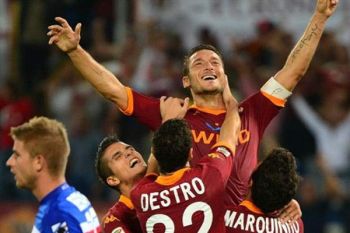 AS Roma menang atas Palermo 5-0