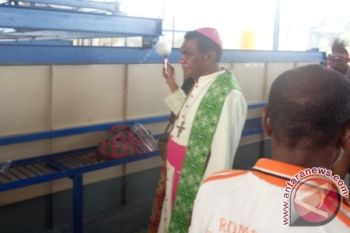 Pabrik sagu sumber kehidupan baru Suku Kamoro