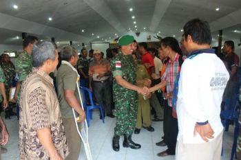 Danrem 174/ATW tatap muka dengan gapoktan Merauke