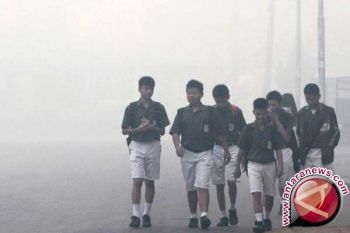4,6 Juta siswa terpapar kabut asap