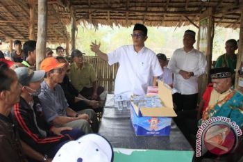 Calon bupati  programkan swasembada pangan desa tempirai