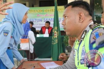 Operasi Zebra, Pelanggar Lalu Lintas di Pekalongan Didominasi Pelajar