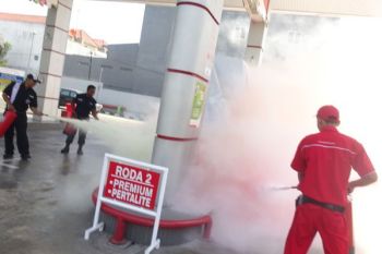 SPBU COCO Solo Baru Lakukan Simulasi