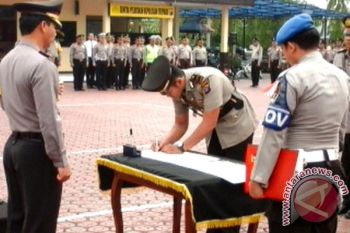 Polres Barito Utara Mutasi Satu Orang Perwira 