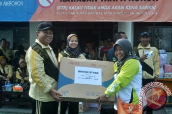 Dinas Kesehatan Barut Senam Massal Meriahkan HKN