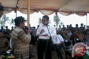 Menteri Pertanian berdialog dengan petani Lampung Timur