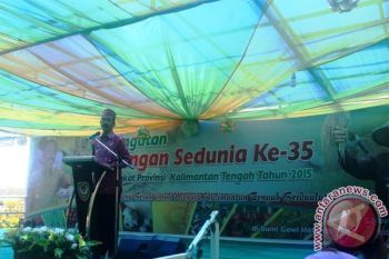 Gubernur Buka Hari Pangan Sedunia Di Seruyan 