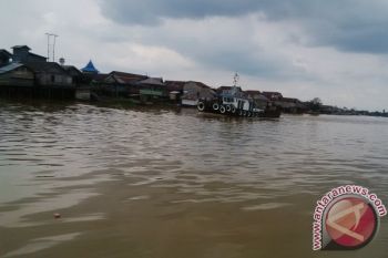Air Sungai Arut Kobar Sudah Tampak Normal Lagi