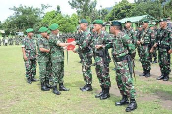 Pangdam Cenderawasih pimpin pelepasan pasukan Pamtas dan Pahrahwan