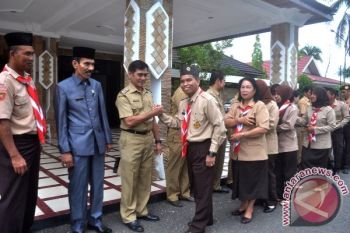 Barut Ikuti Giat Prestasi Pramuka Pendega Kalteng 