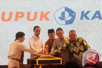 Presiden resmikan pabrik pupuk terbesar Asia Tenggara