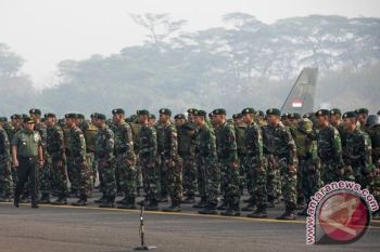 Satgas TNI Berhasil Buat Sekat Bakar Hingga Ratusan Kilometer