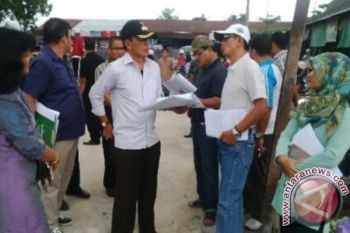 Bupati Kobar Cek Kesiapan Rencana Pembangunan Pasar Saik