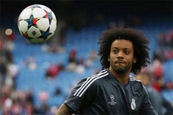 Bek Real Madrid Marcelo Menepi karena Cedera Paha