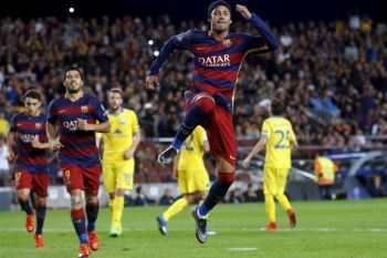 Rapor Barcelona Lawan  AS Roma