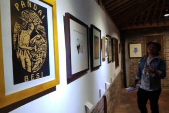 Seniman Forum Kilometer Nol Borobudur Pameran "Drawing"