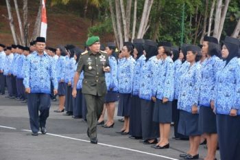 Pangdam Cenderawasih pimpin HUT Korpri di Lapangan Makodam