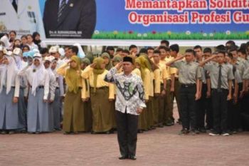 Peringatan HUT Guru di Bengkalis Berlangsung Hikmad