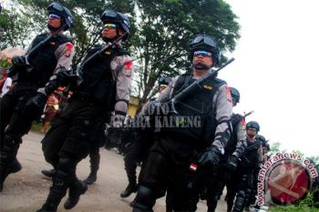 Polres Seruyan Kawal Rekapitulasi Hasil Pilkada 