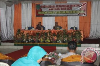 Sukamara Jadi Kabupaten Pertama Sosialisasi Permen Koperasi-UKM