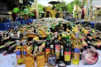 Pemusnahan Miras Banyuwangi