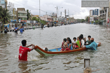 269 Orang Tewas Banjir di India