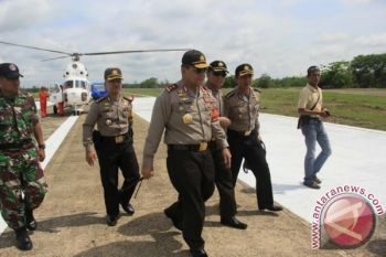 Kapolda tinjau pengamanan Pilkada tujuh kabupaten