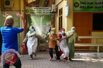 RSIA Sitti Khadijah Makassar gelar simulasi kebakaran 