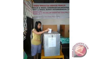 Masyarakat Sampit Antusias Gunakan Hak Pilih