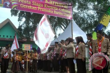 Pramuka Barito Utara Gelar Pesta Siaga VII