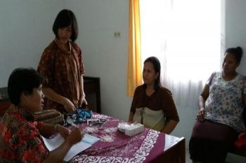 Persit Kodim Boven Digoel gelar pemeriksaan kesehatan masyarakat