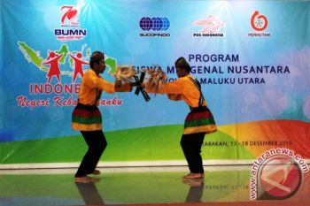BUMN Bawa Tarian Maluku Di Kaltara