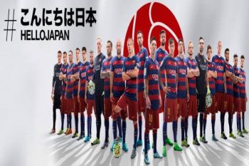 Barcelona disambut meriah seperti bintang rock