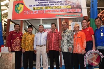 Palangka Raya Miliki Kios Sapi Higienis Sanitasi