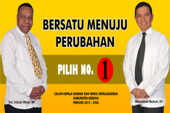 Watae-Markum raih suara terbanyak Pilkada Keerom 