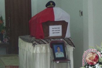 Penerbang Dwi Cahyadi dimakamkan di TMP Kusumanegara 