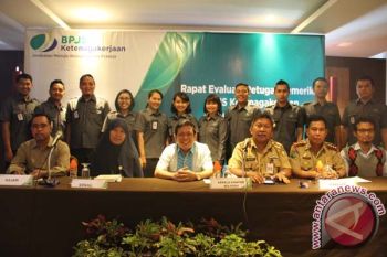 BPJS Ketenagakerjaan Kanwil Sulama evaluasi petugas pemeriksa